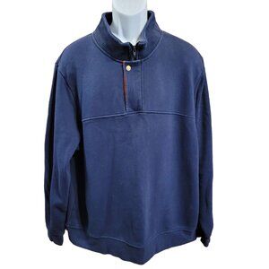 Orvis Men's Signature 1/4 Zip Pullover Fleece Sweater Sweatshirt XXL